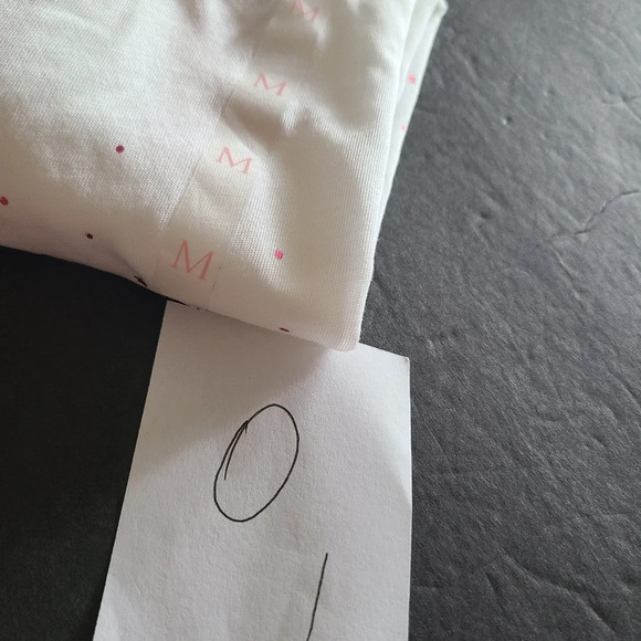 NWT Victoria's Secret white t-shirt size M - Picture 9 of 9